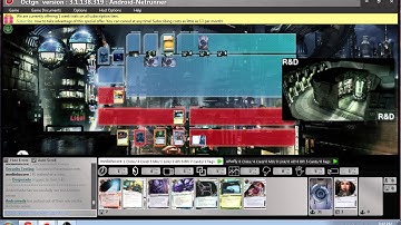 Android: Netrunner Gordian Andy vs Near-Earth Never Advance OCTGN