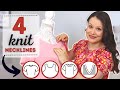 HOW TO finish KNIT necklines? 4 techniques you need to try!