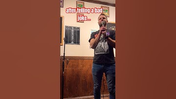 Winning Back Dive Bar Open Mic Comedy Crowd after Terrible Joke #standupcomedy #comedyshorts