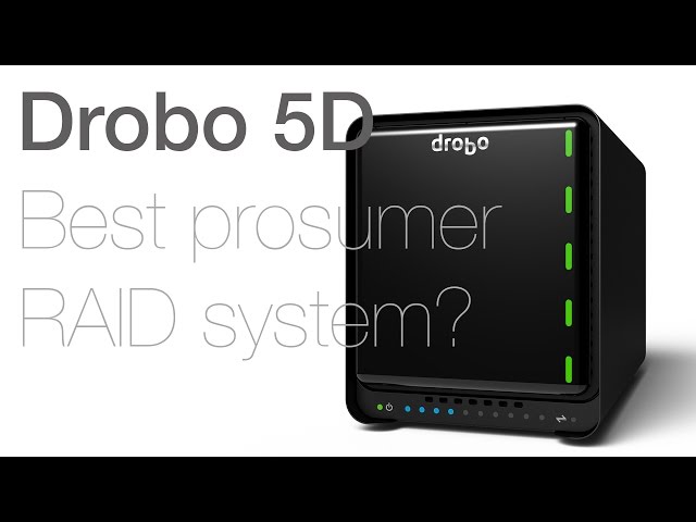 Drobo 5D - Best prosumer RAID system? - YouTube
