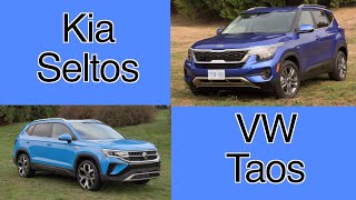 All-new VW Taos VS Kia Seltos comparison