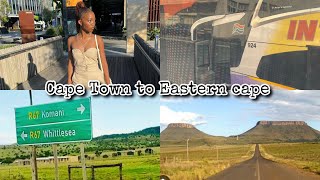 Cape Town to komani (Queens town)| MINI-Vlog