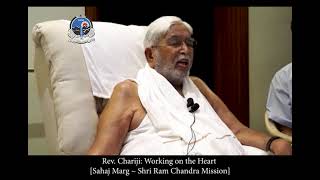 Rev. #Chariji message: Working on the Heart to NA Seminar in 2014, India. [ #Sahaj #Marg #SRCM ]