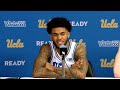 UCLA M. Basketball Postgame - Players, vs. Illinois (Feb. 21, 2026)
