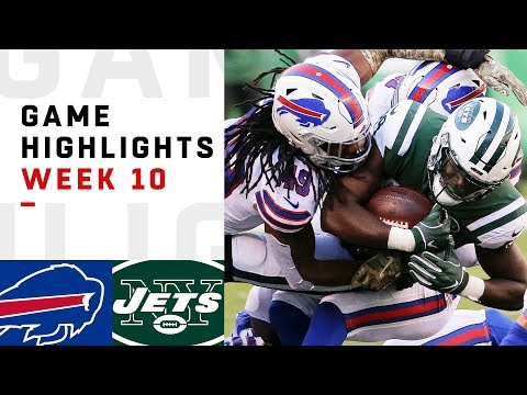 Bills vs. Jets Week 10 Highlights | NFL 2018