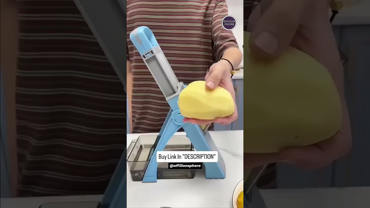 Multipurpose Mandoline Slicer Dicer Grater Vegetable Chopper for Kitchen, Manual Salad Cutter 