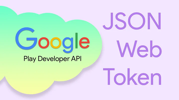 Generating the JSON Web Token for the Google Play Developer API