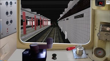 OpenBVE: R68 D Train Run from 205th Street to 59th Street and via the A Line to World Trade Ctr!