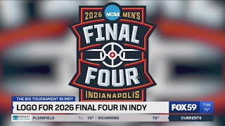 2026 NCAA Final Four logo inspired by Indiana