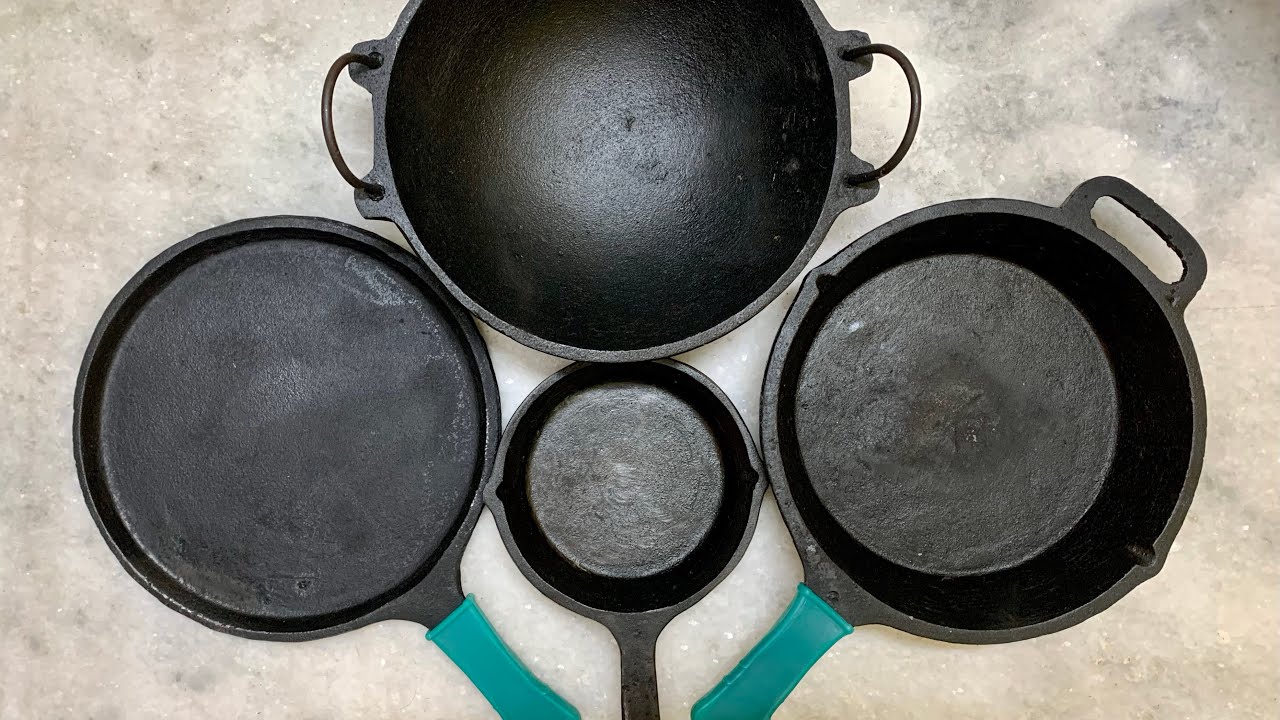 Cast Iron Cookware Combo (70s Kitchen) Unboxing & Full Review कास्ट ...