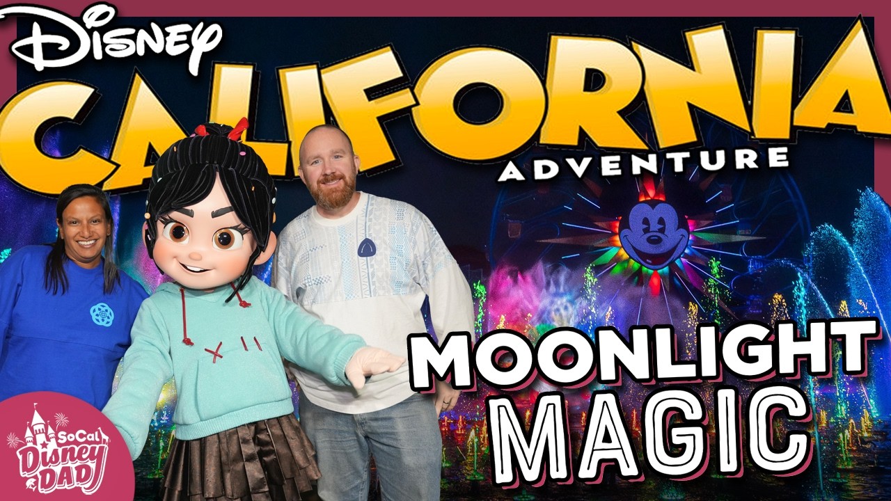 DVC Moonlight Magic at Disney California Adventure | RARE Characters!