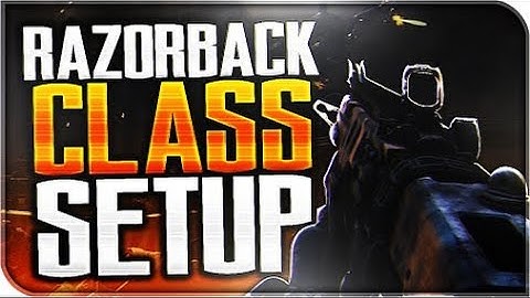 RAZORBACK BEST CLASS SET UP! 42-3 TDM GAMEPLAY! (Black Ops 3)