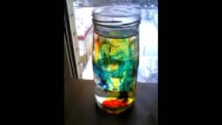 Опыт о диффузии красителей с водой(Эксперимент с красителями и водой, проведённый в рамках обучения сына естественно-научному подходу к позна..., 2010-12-04T18:40:55.000Z)
