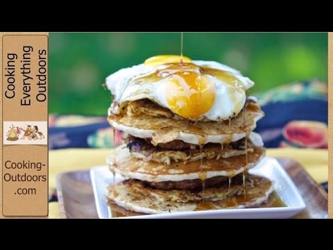 Island Grillstone Stacker Breakfast - It is HUGE!