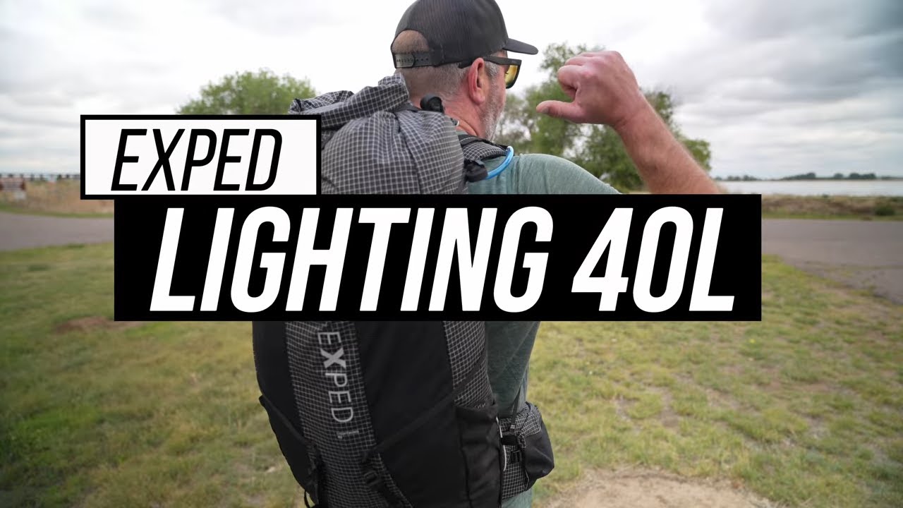 EXPED Lighting 40L Backpack Review - Sub 3lb, Streamlined and Adaptable