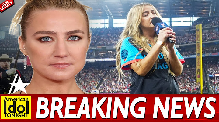 Ingrid Andress Breaks Silence On National Anthem Performance 'I Was Drunk'