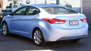 2011 Hyundai Elantra MD Premium Blue 6 Speed Sports Automatic Sedan
