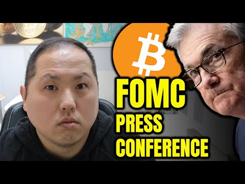 LIVE FOMC PRESS CONFERENCE - WILL BITCOIN PUMP OR DUMP?