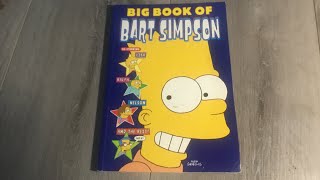 Simpsons comic book the big book of Bart Simpson comic book Review