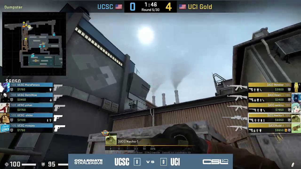 2018 Fall W2: [CSGO] UC Santa Cruz vs UC Irvine - YouTube