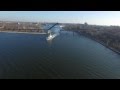 Корабль «Григорий Куропятников» в Николаеве (Drone video)