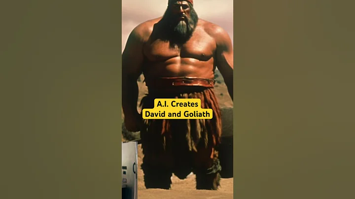 I asked A.I. to create Goliath from the Bible…FREAKY. 🙀 #ai #art