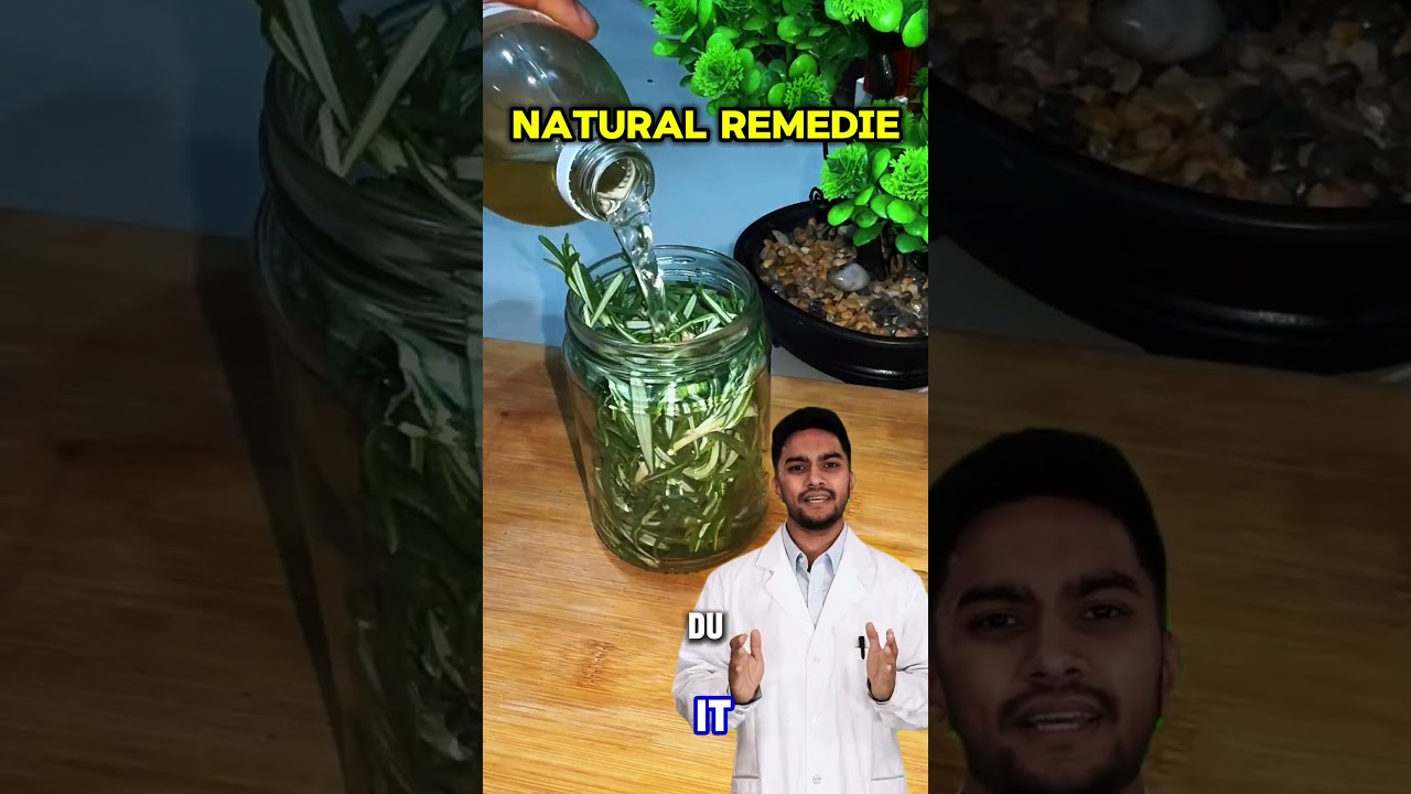 Natural Remedy Apple Cider Vinegar and Rosemary for Good Health 