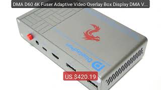 DMA D60 4K Fuser Adaptive Video Overlay Box Display DMA Video Proc... — Best Deal 2026 | Shop Now!