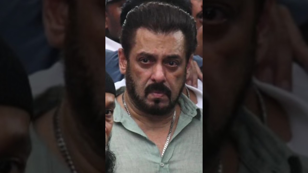 The Tears of Pain Salman & Zeeshan eyes showing! 💔😭 | Baba Siddique Death | 