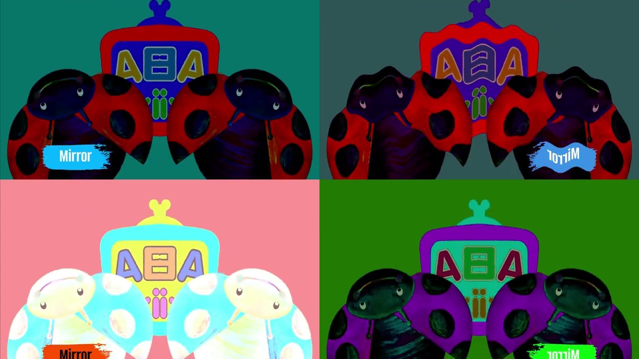 ABC kids TV Mirror Effect FX Animation Inspired 4 view ecuavisa Csupo Effects