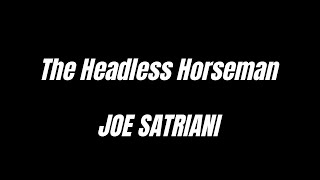 JOE SATRIANI The Headless Horseman by Fred  Ibanez JS1bkp
