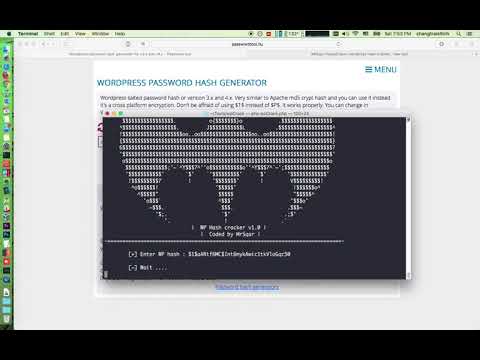 Wordpress Hash Cracker