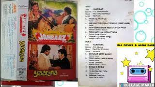 Jaanbaaz & Yaarana Audio Cassette RIP