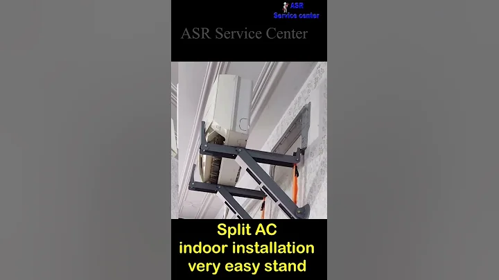 Split AC indoor installation Tools comfortable for...
