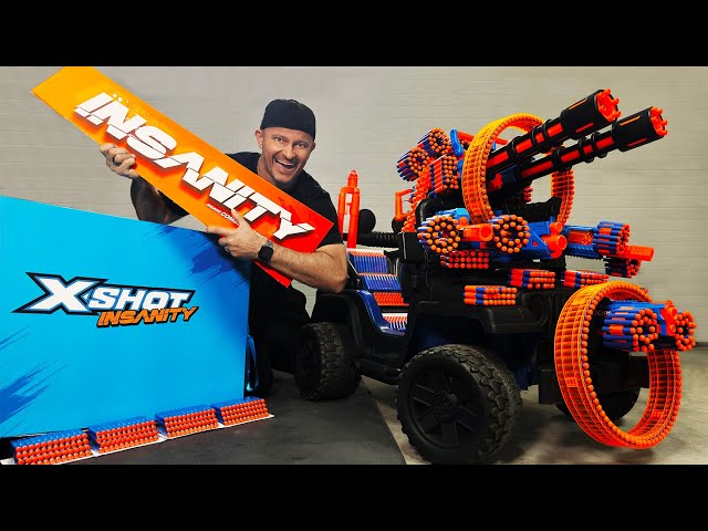 XSHOT INSANITY BATTLE TANK 