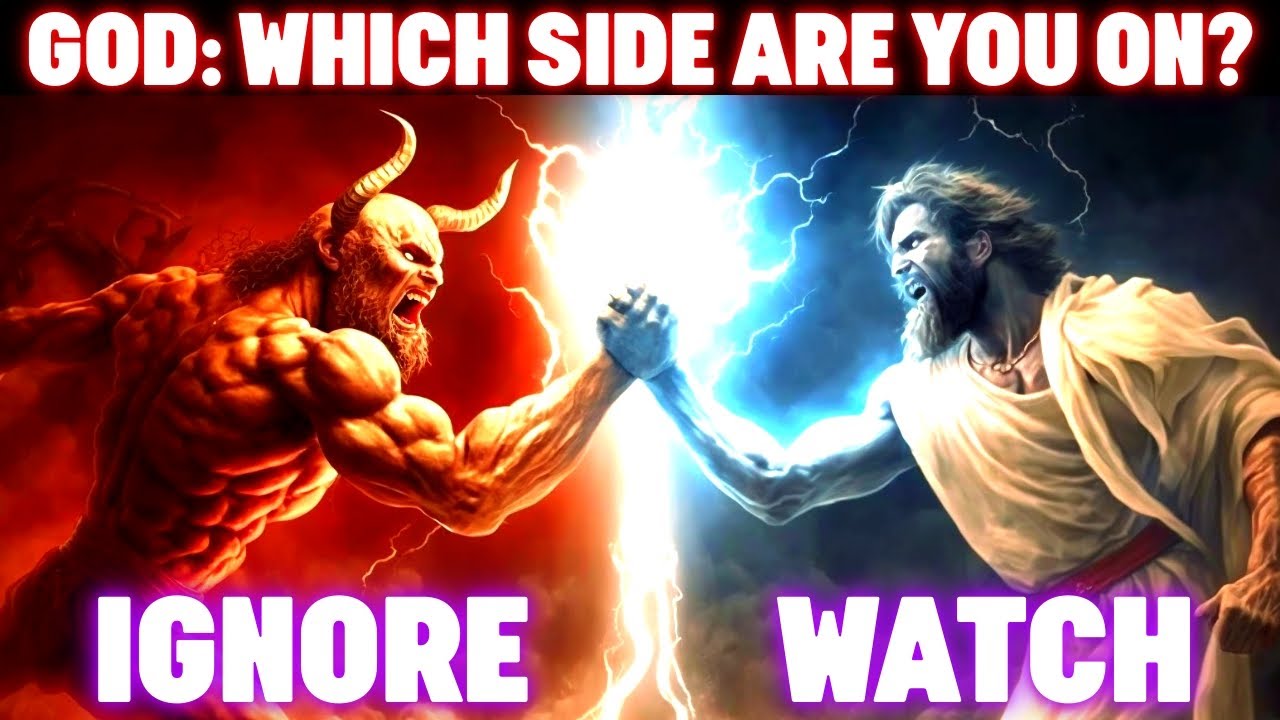 God: A Battle Is Raging For Your Soul | God Helps Message - YouTube