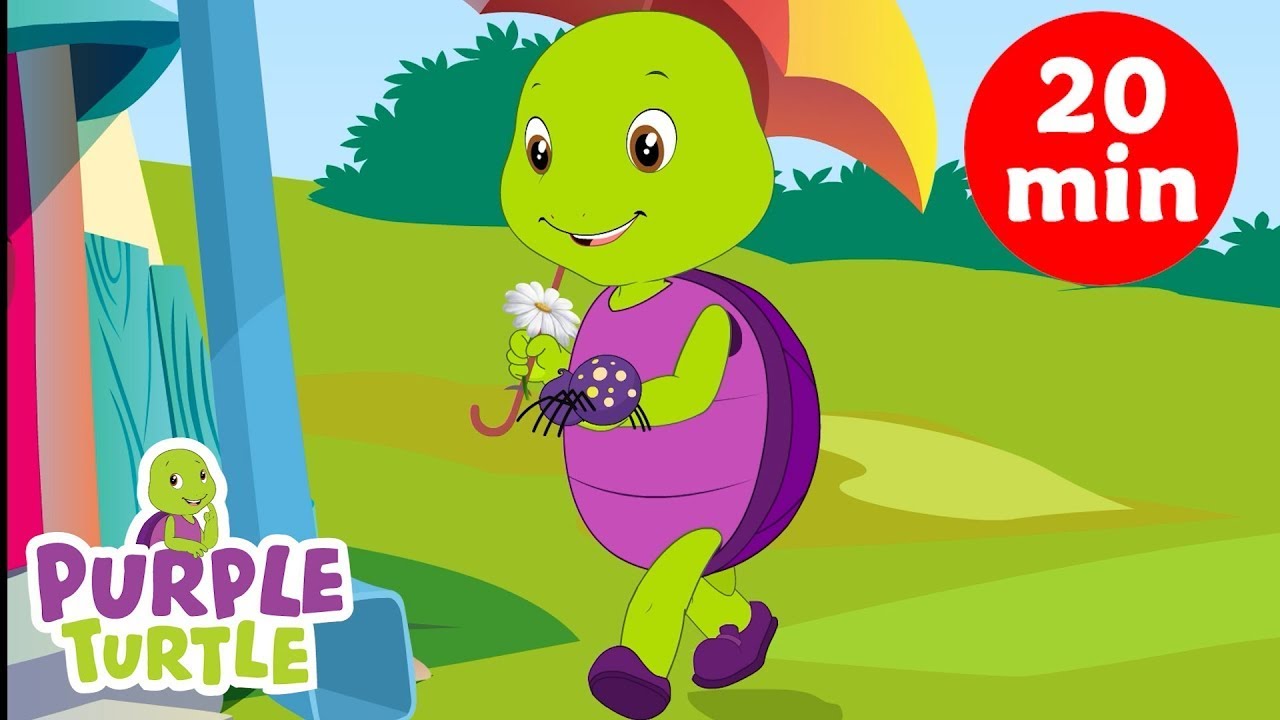 incy-wincy-spider-purple-turtle-nursery-rhymes-kids-songs-youtube