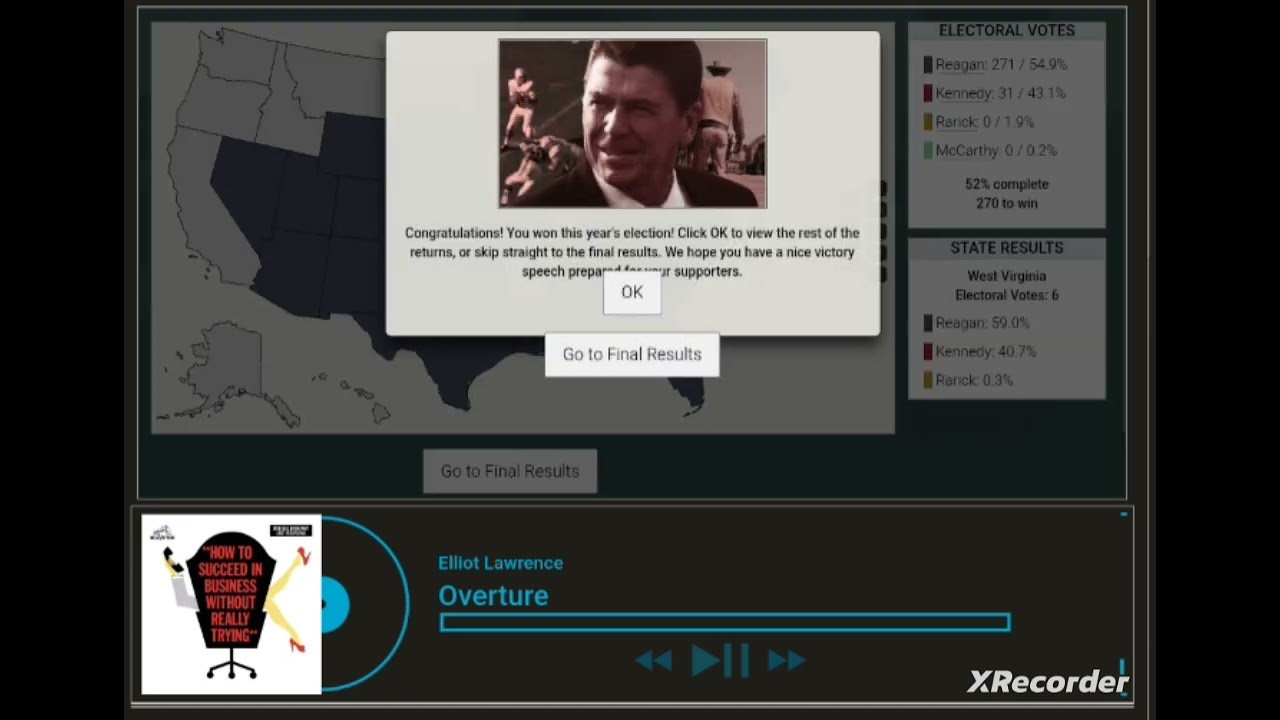 My 1972 Election(Robert F Kennedy vs Ronald Reagan)