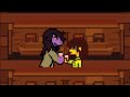 Kris and Susie Drinking Juice (Deltarune Chapter 4)