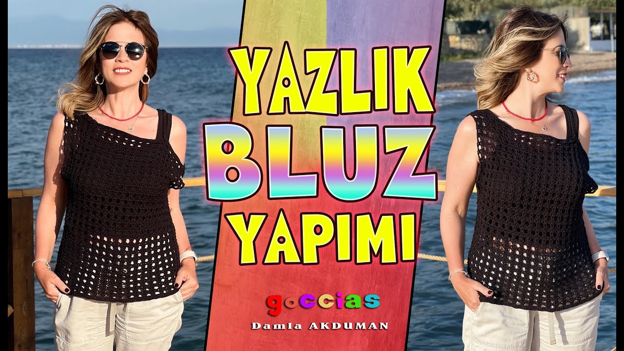 YAZLIK BLUZ YAPIMI 4K