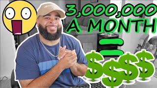 How Much YouTube Paid Me For 3,000,000 Monthly Views
