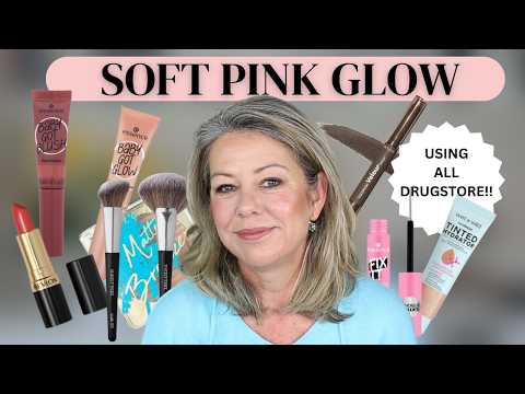 Nudey Pink Glow Using All Drugstore | Fifty Sense