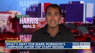 ⁣What's next for Mark Robinson's campaign after top staff resign