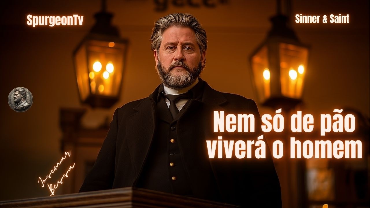 Nem só de Pão Viverá o Homem - Deuteronômio 8:3 | Charles Spurgeon | Sermão 418