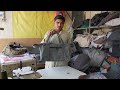 How Army Soldier Traveling Bag Making With Amazing Technique.| Handmade Bag Making Process|