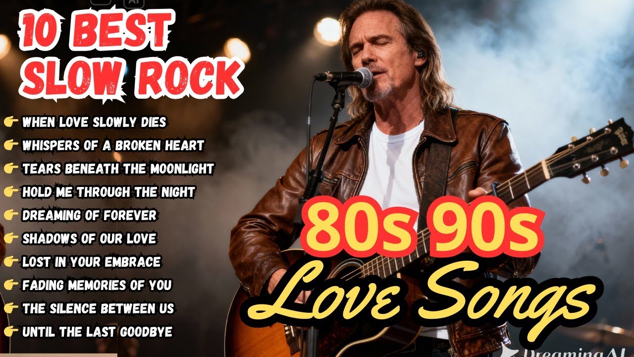 UNBELIEVABLE 80s 90s Slow Rock Love Songs for Smooth Driving and Focused Workdays