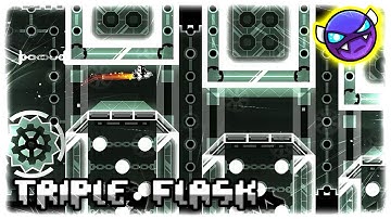 Esto es Demon? | Triple Flask by Experience D | Easy Demon | Geometry Dash 2.1