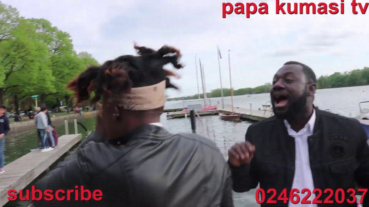 Papa Kumasi and Nash Bee - chop box 2 chop box behind the scenes in Germany 🇩🇪