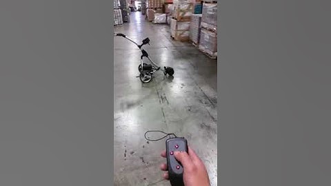 Prototype Lithium Remote Controlled Golf Cart