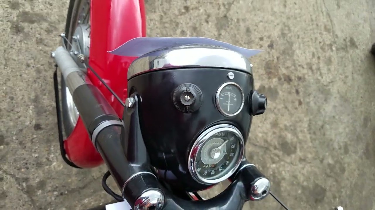 1961 Matchless G12 650cc at Andy Tiernans #08945MCH